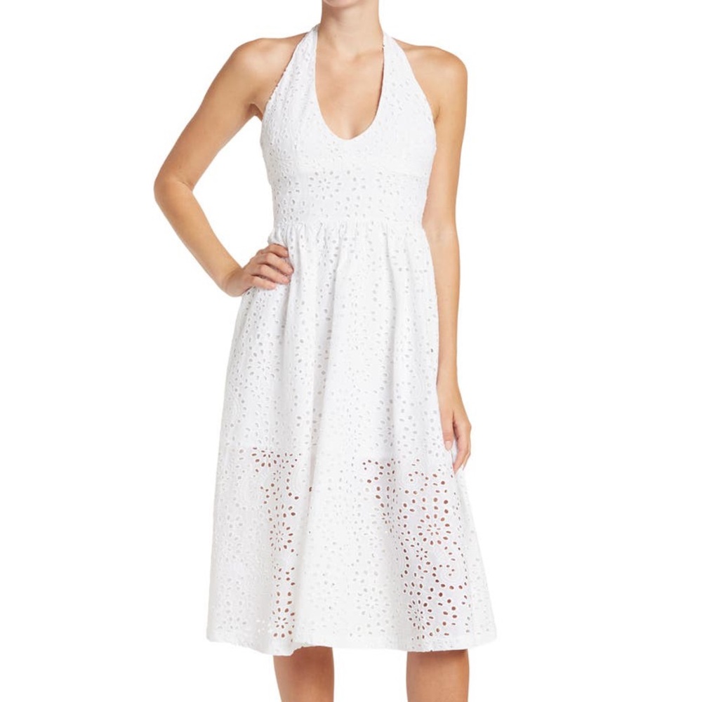 NEW White Halter Dress
